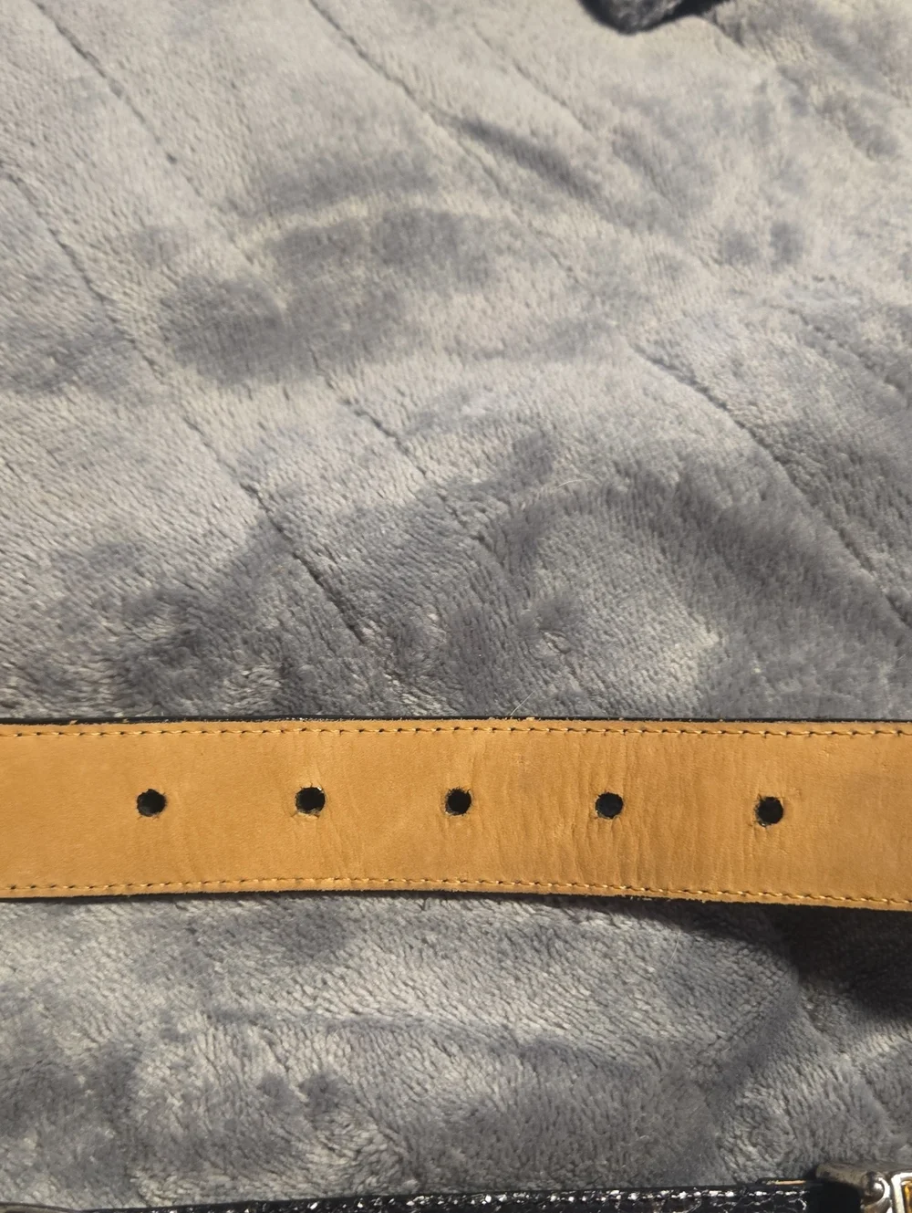 Brighton-Museum Collection Black Cameo Motif Leather Belt-Size Small 45103